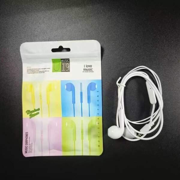 COLORSPLASH Music Wired Earphones - Multi-Color (Random)