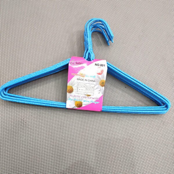 SIR Colorful Hangers - 10pcs Set, Random Colors, 38.5cm